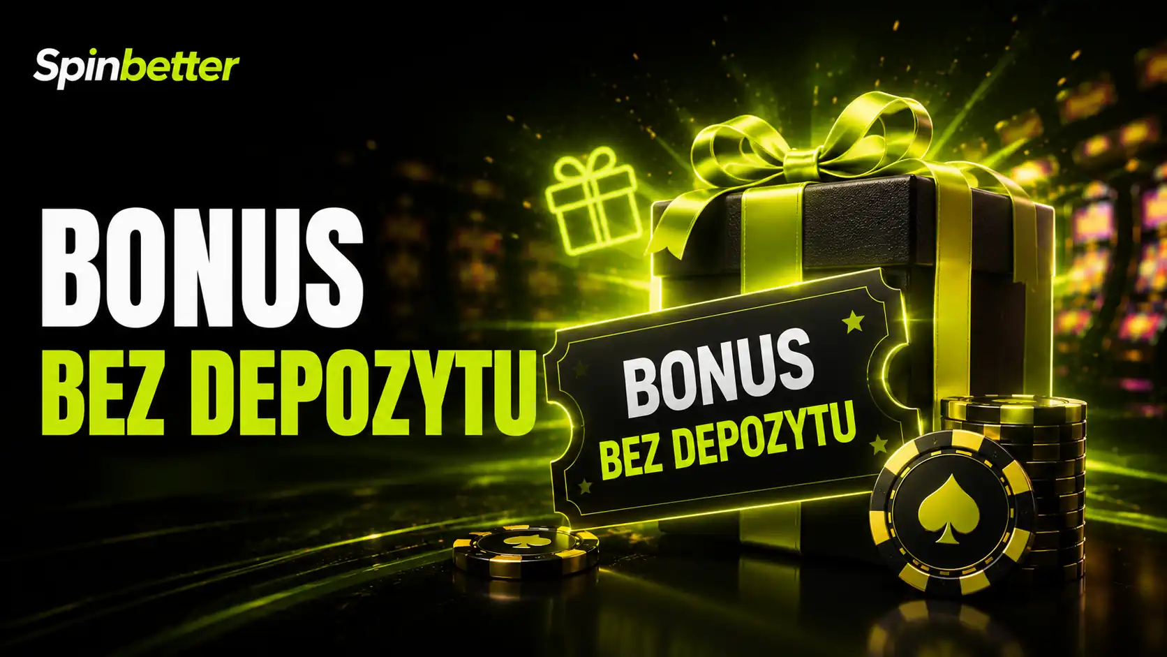 Bonus bez depozytu SpinBetter w sekcji promocji przed pierwszą wpłatą