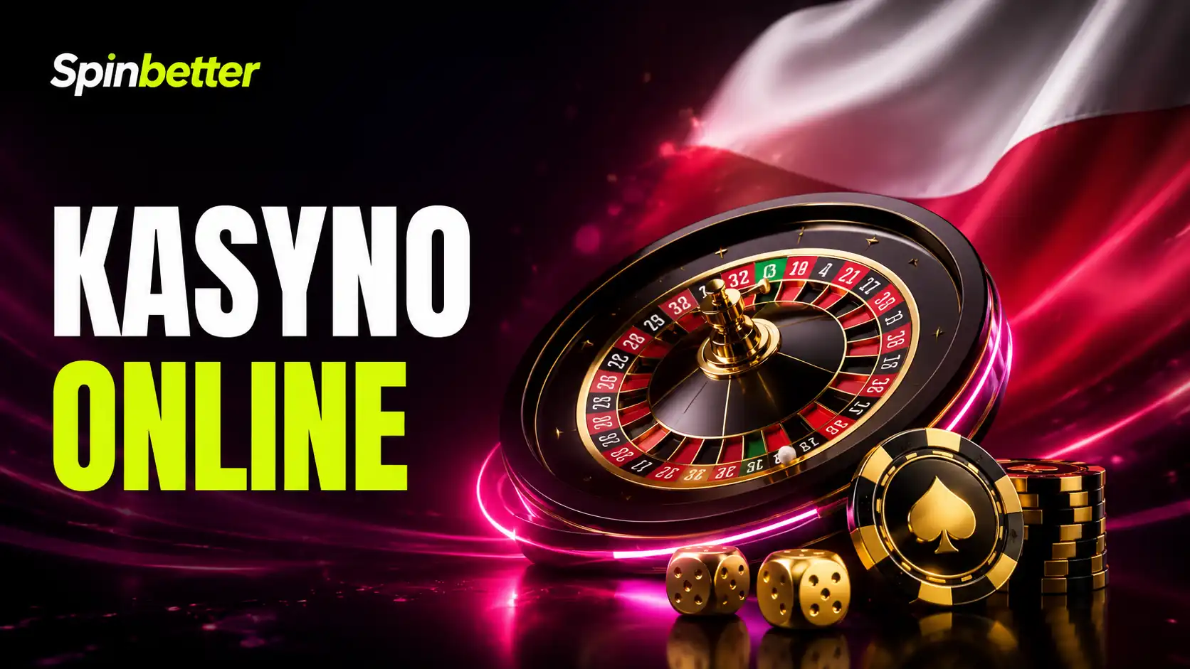 SpinBetter casino — strona główna kasyna z saldem w złotówkach